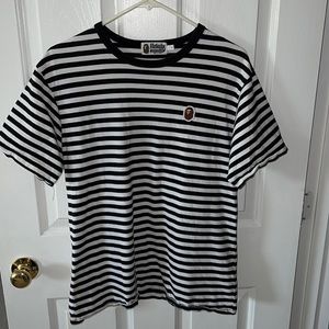 Striped Bape T-shirt